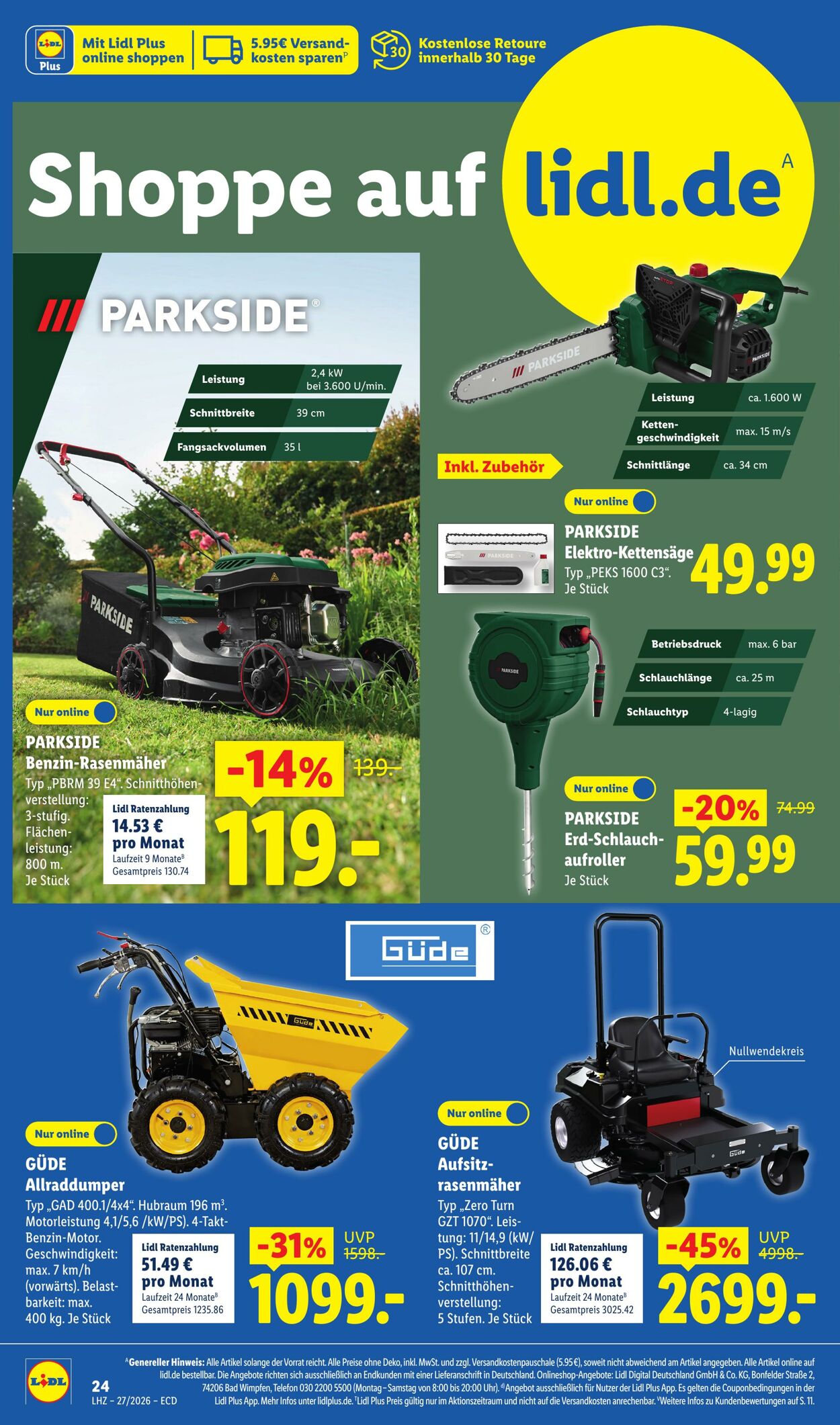 Prospekt Lidl 29.06.2026 - 04.07.2026