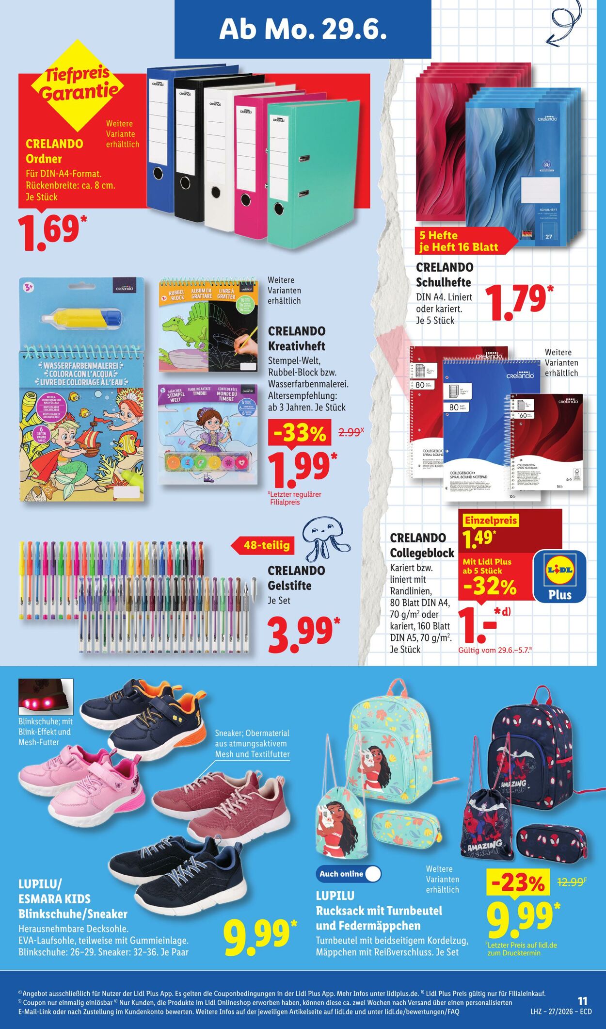 Prospekt Lidl 29.06.2026 - 04.07.2026
