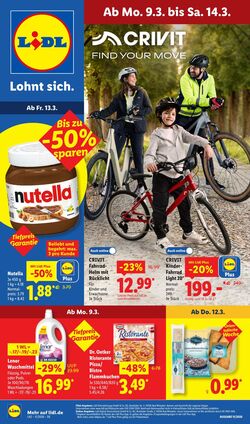Prospekt Lidl 09.03.2026 - 14.03.2026
