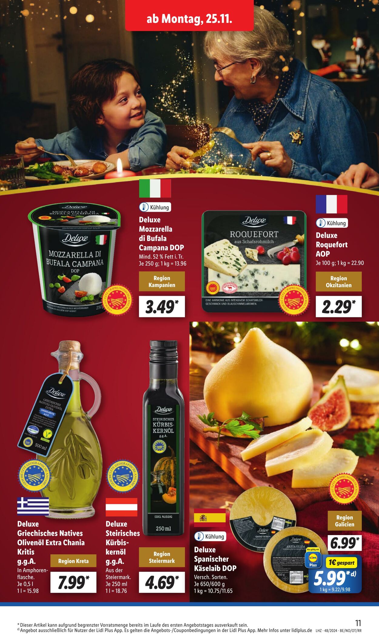 Prospekt Lidl 25.11.2024 - 30.11.2024