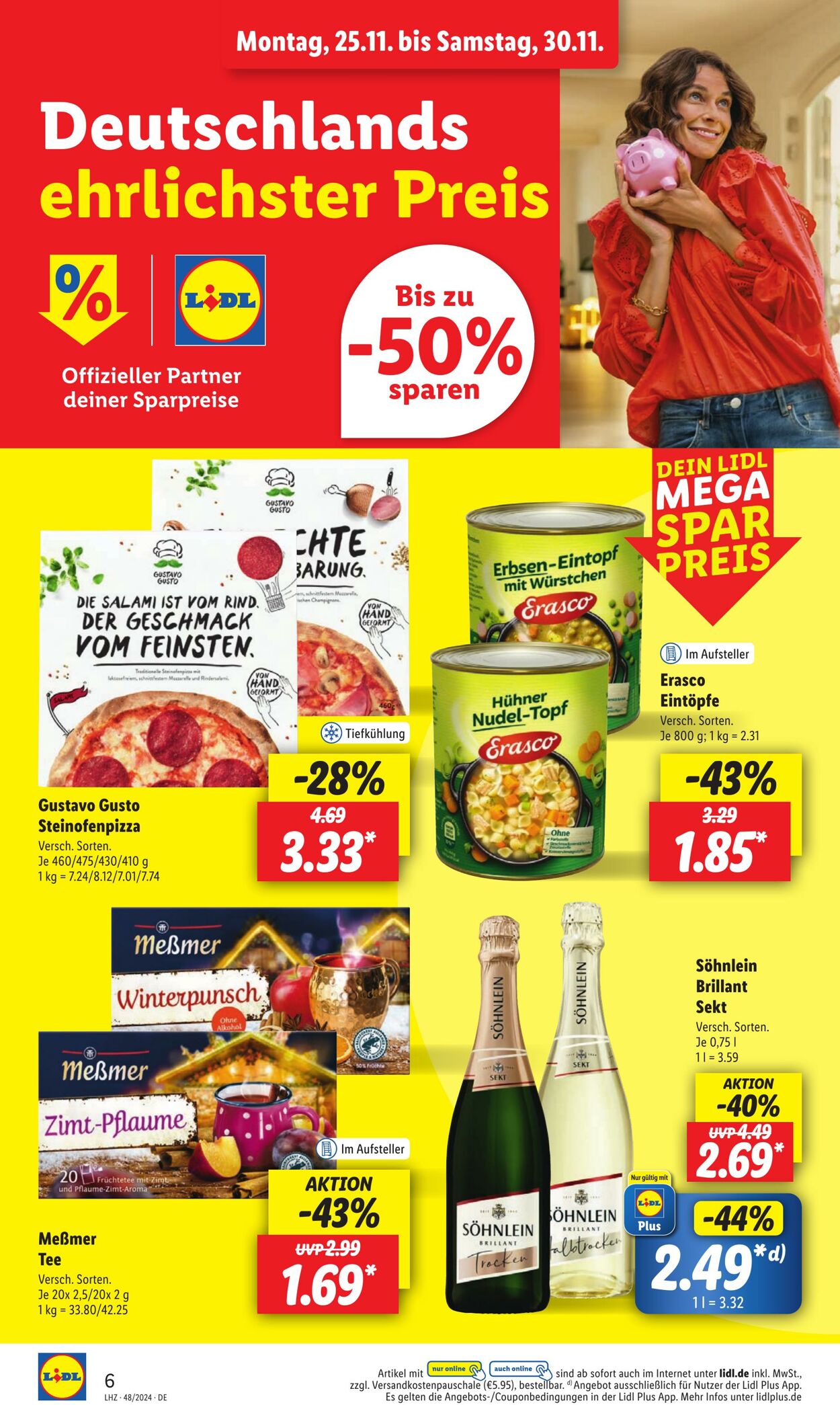 Prospekt Lidl 25.11.2024 - 30.11.2024