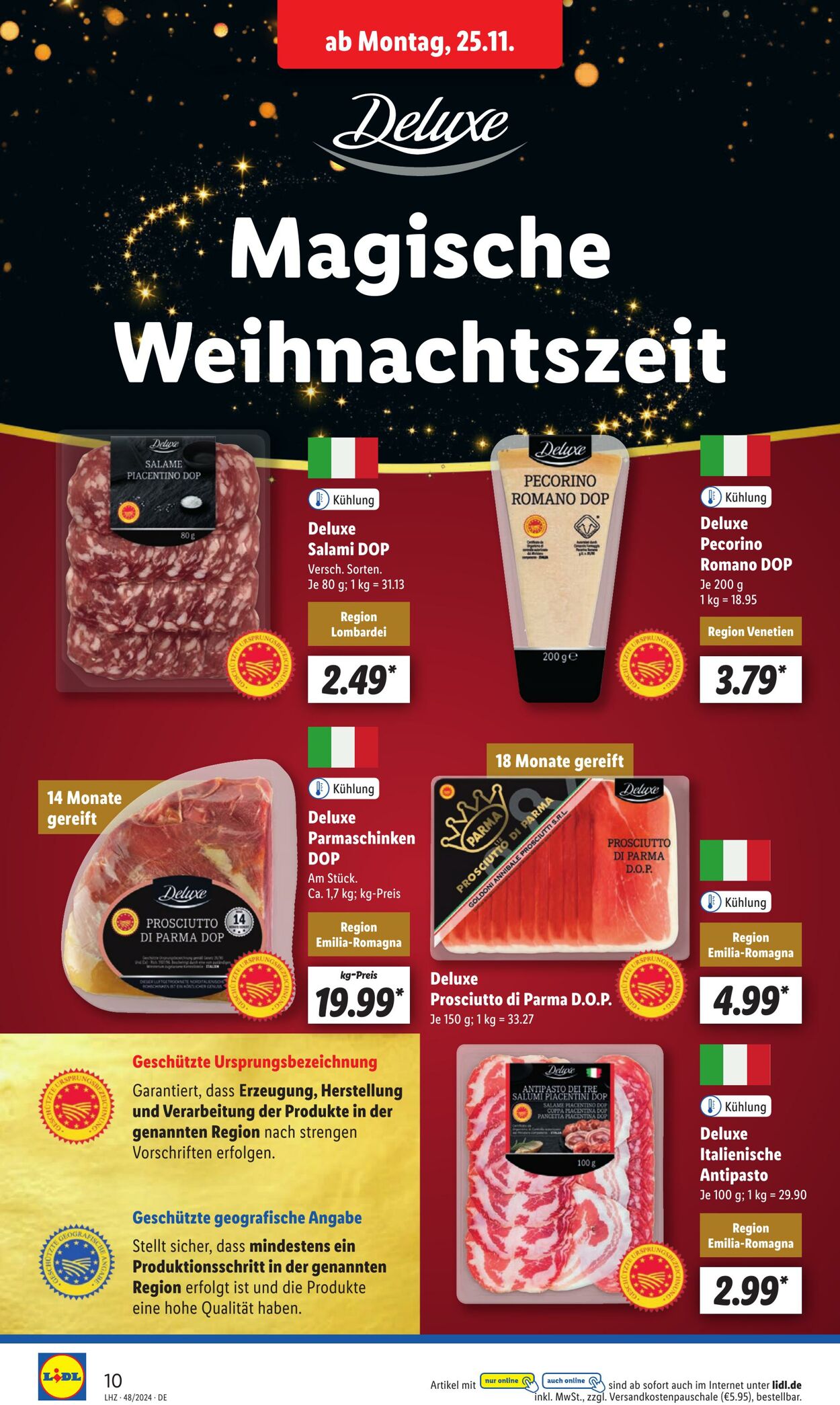 Prospekt Lidl 25.11.2024 - 30.11.2024