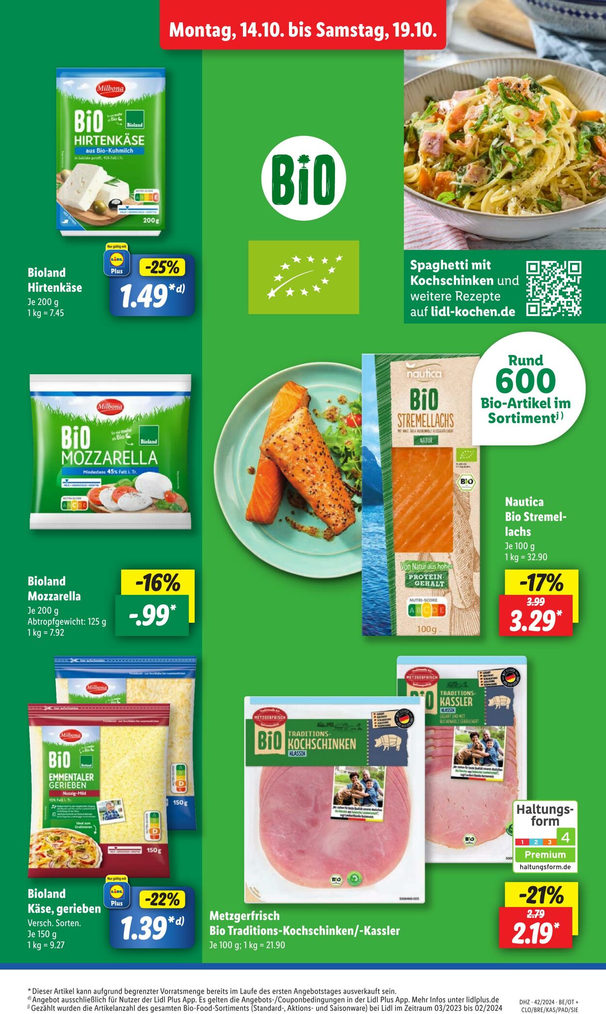 Prospekt Lidl 14.10.2024 - 19.10.2024