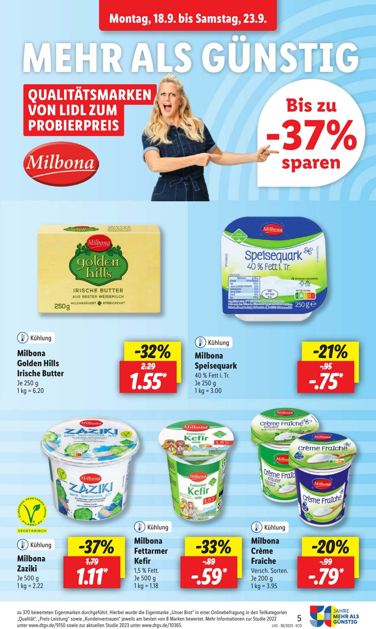 Prospekt Lidl 18.09.2023 - 23.09.2023