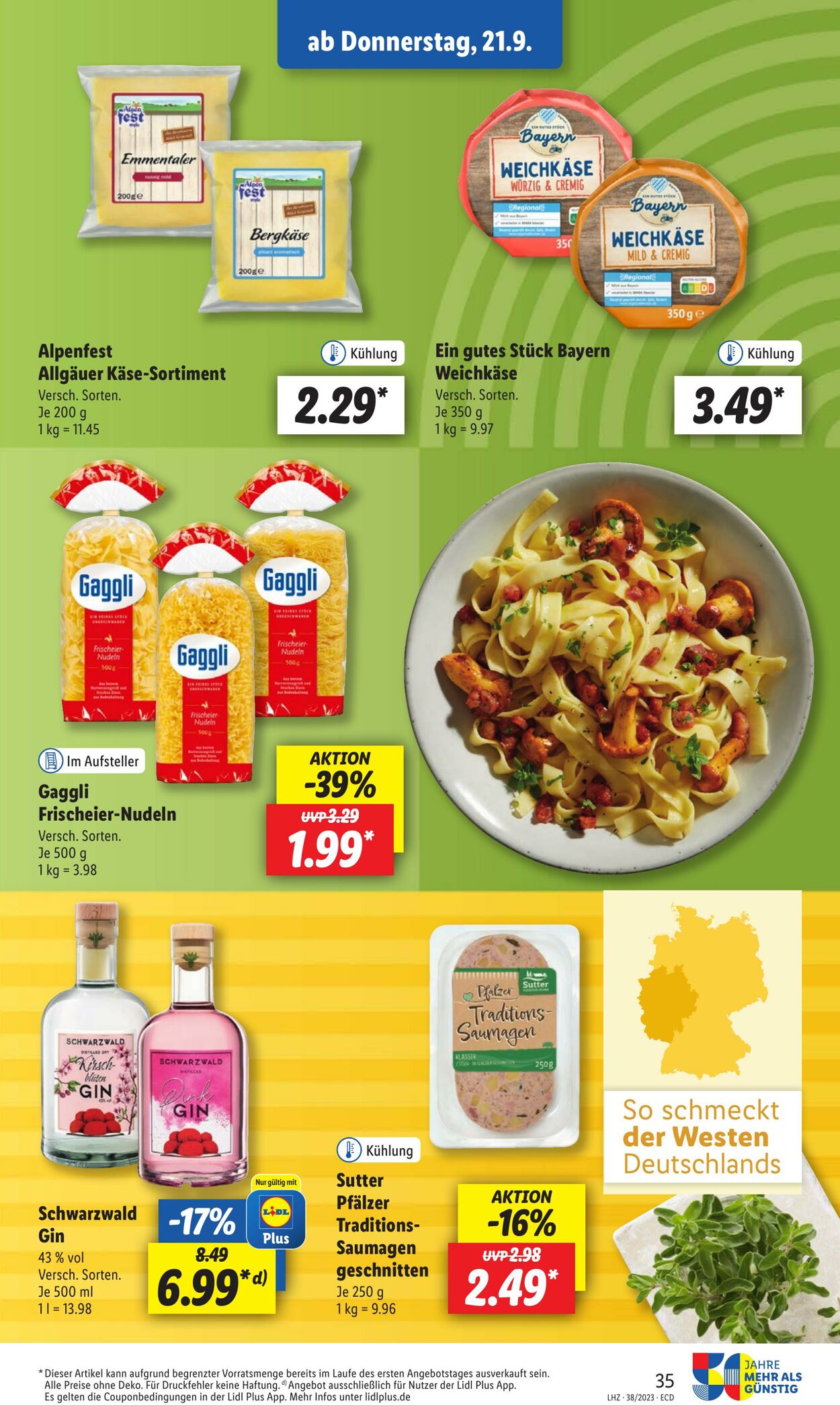 Prospekt Lidl 18.09.2023 - 23.09.2023