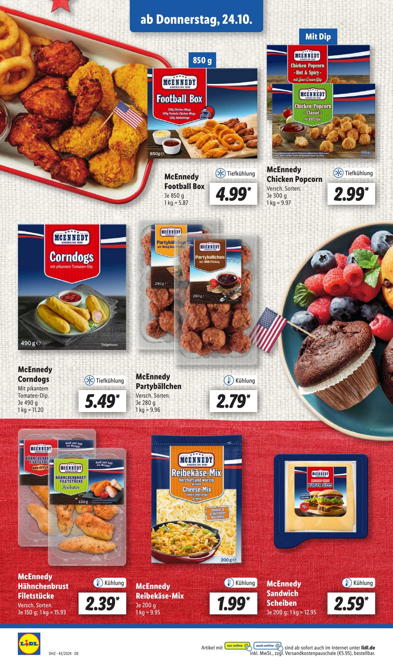 Prospekt Lidl 21.10.2024 - 26.10.2024