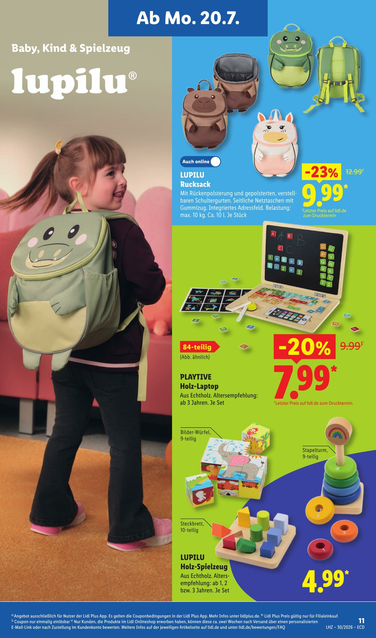 Prospekt Lidl 20.07.2026 - 25.07.2026