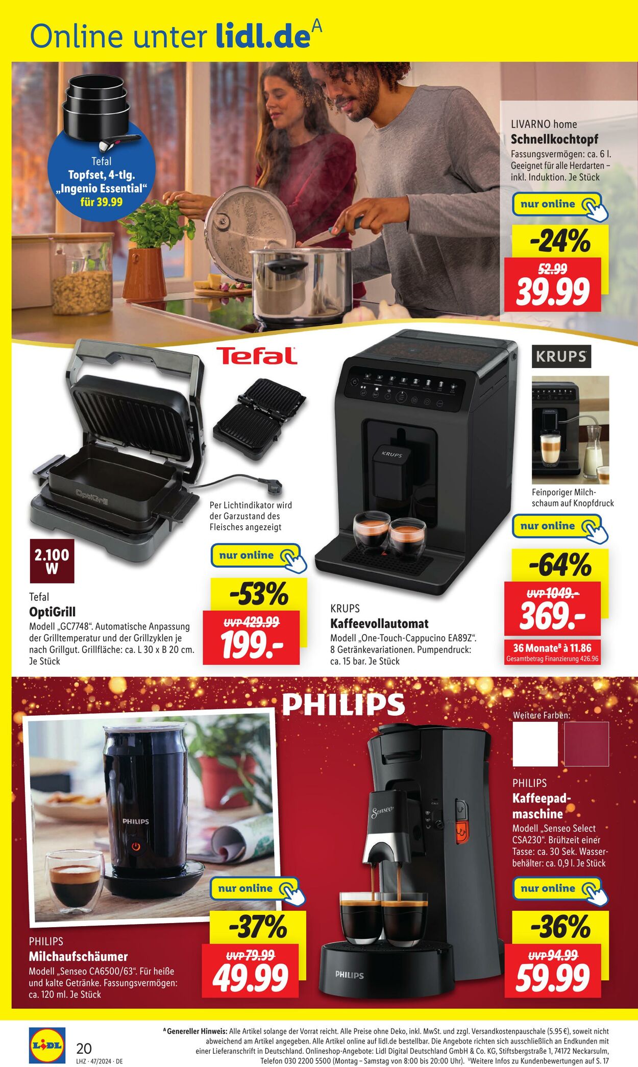 Prospekt Lidl 18.11.2024 - 23.11.2024