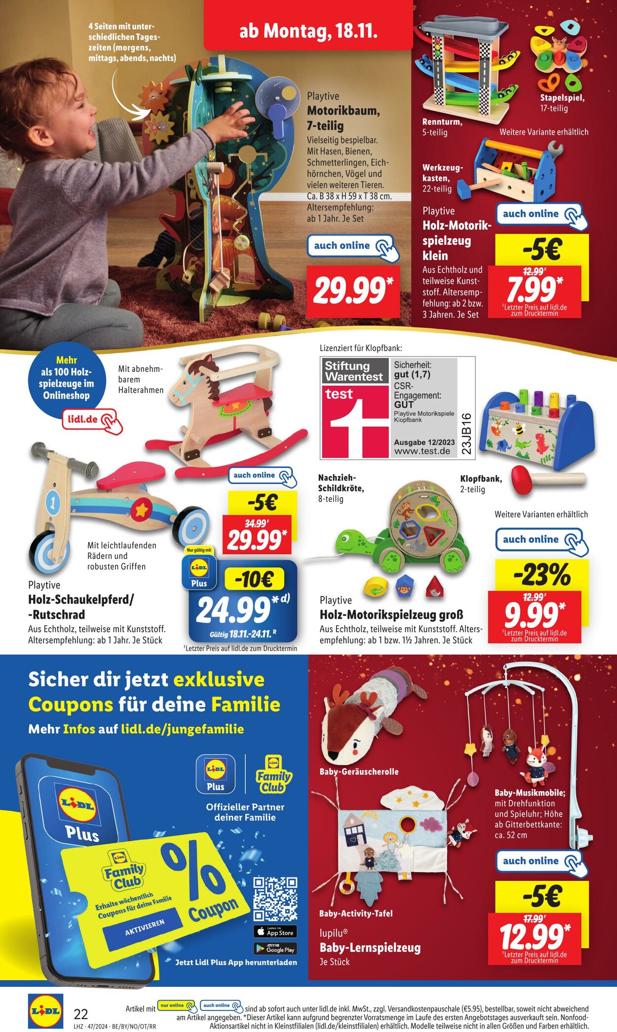 Prospekt Lidl 18.11.2024 - 23.11.2024