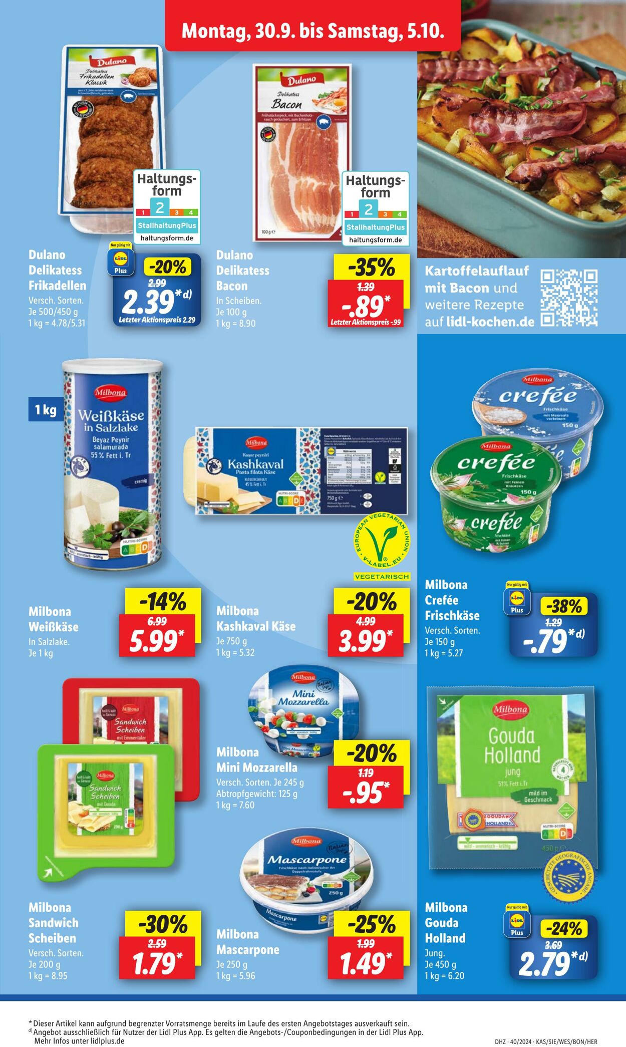 Prospekt Lidl 30.09.2024 - 05.10.2024