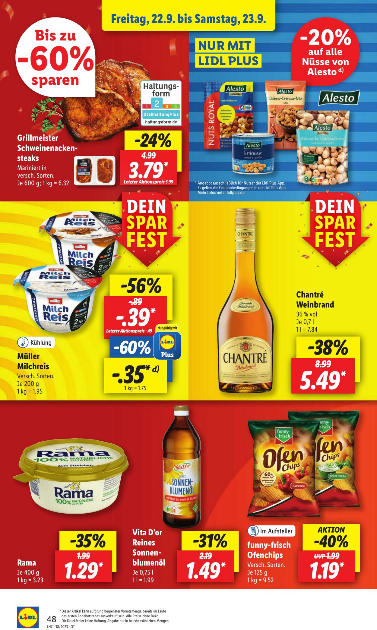 Prospekt Lidl 18.09.2023 - 23.09.2023