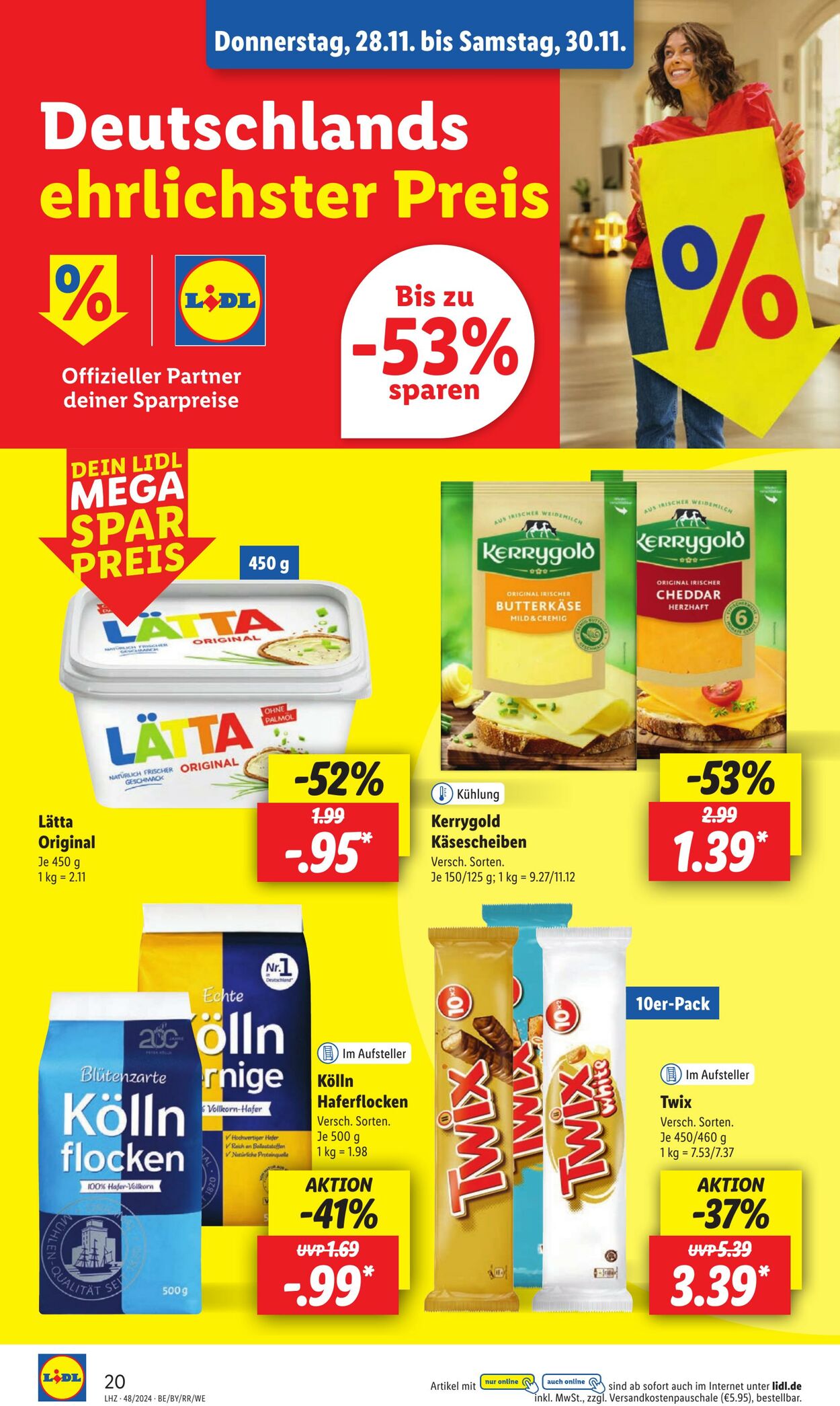 Prospekt Lidl 25.11.2024 - 30.11.2024