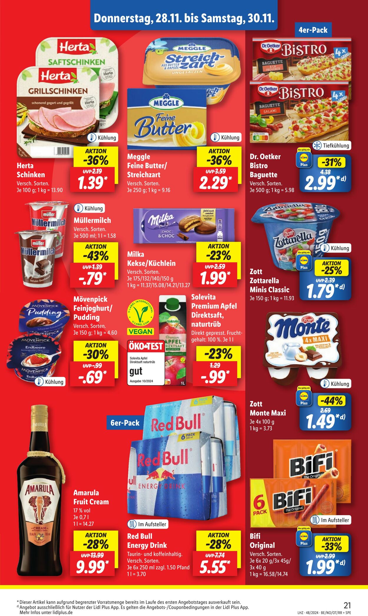 Prospekt Lidl 25.11.2024 - 30.11.2024