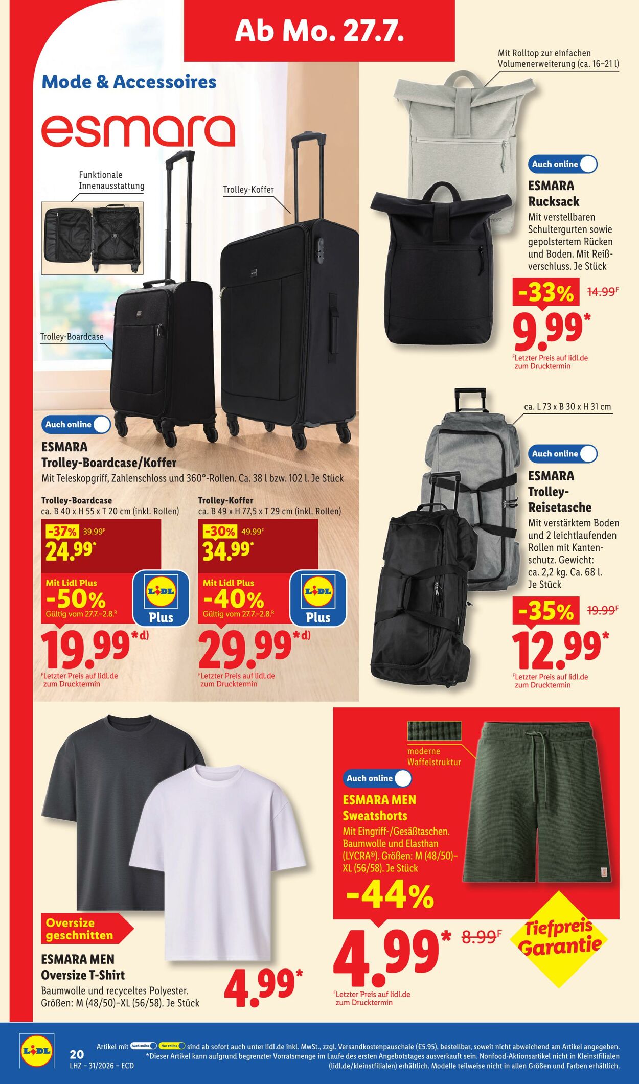 Prospekt Lidl 27.07.2026 - 01.08.2026