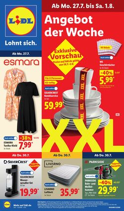 Prospekt Lidl 27.07.2026 - 01.08.2026