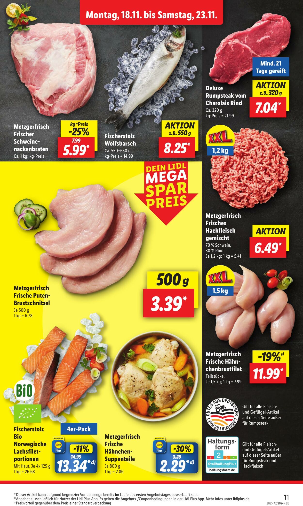 Prospekt Lidl 18.11.2024 - 23.11.2024