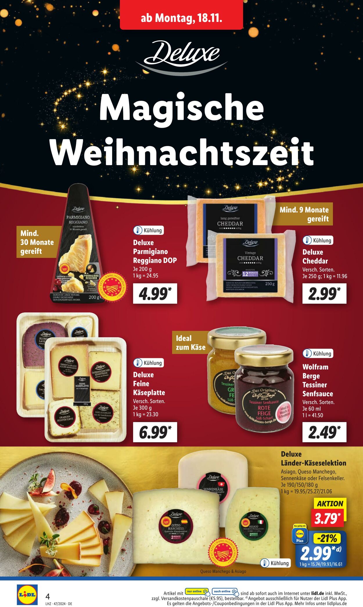 Prospekt Lidl 18.11.2024 - 23.11.2024