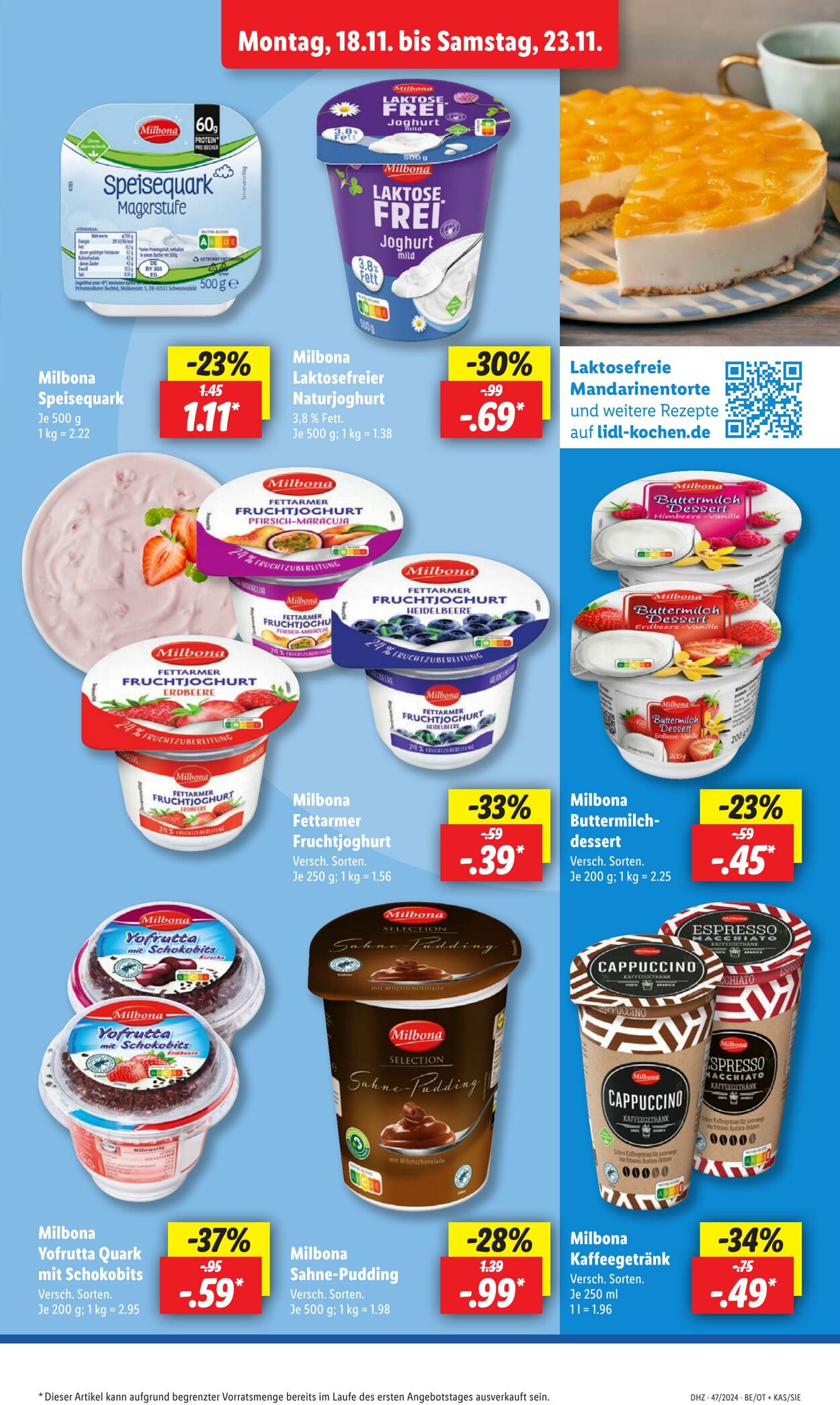 Prospekt Lidl 18.11.2024 - 23.11.2024