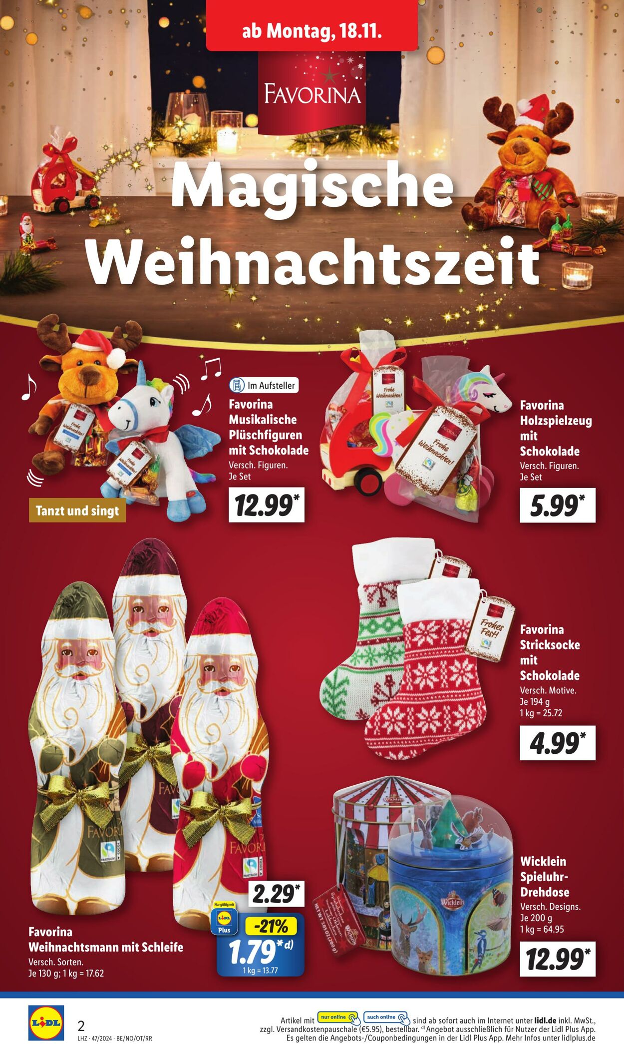 Prospekt Lidl 18.11.2024 - 23.11.2024