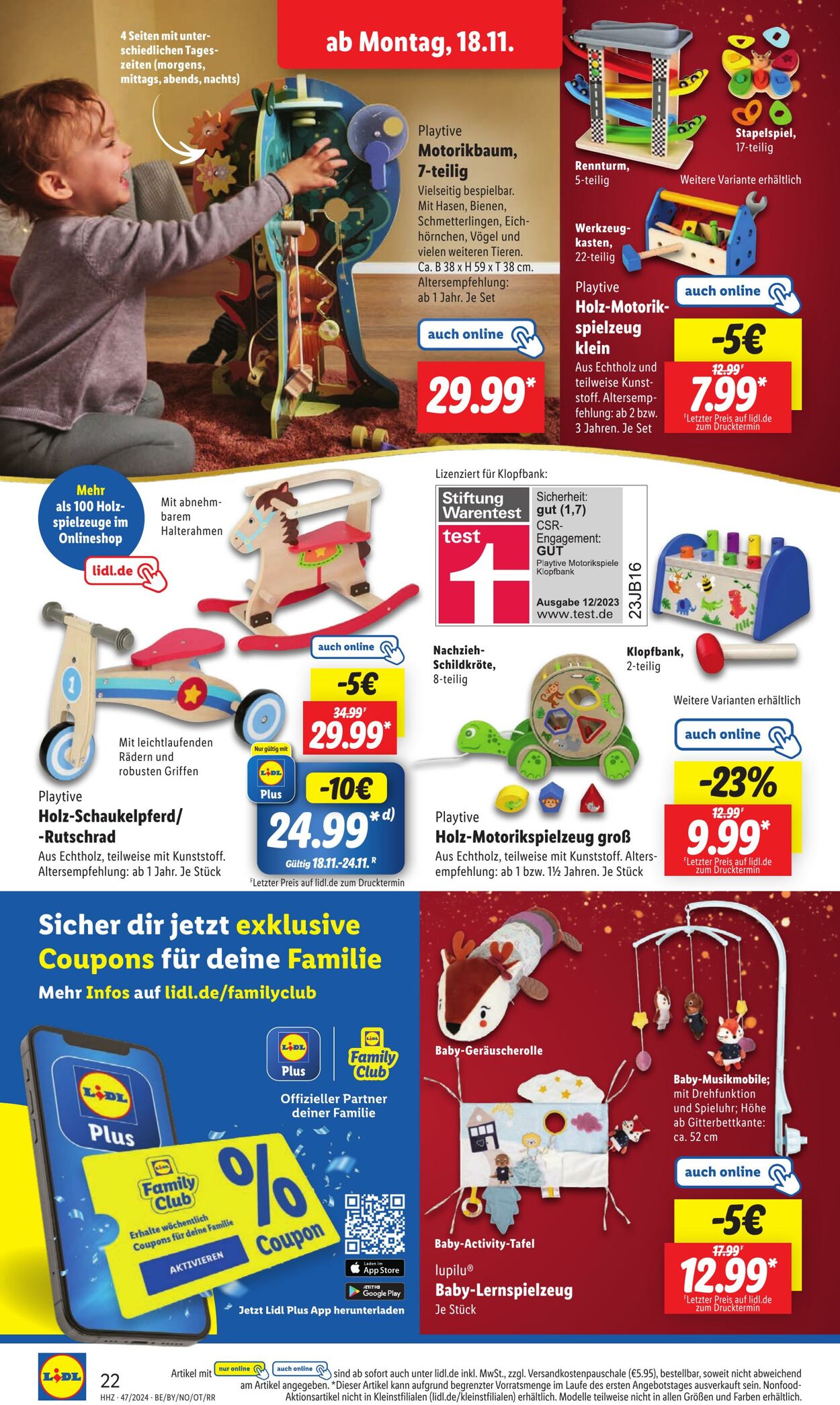 Prospekt Lidl 18.11.2024 - 23.11.2024