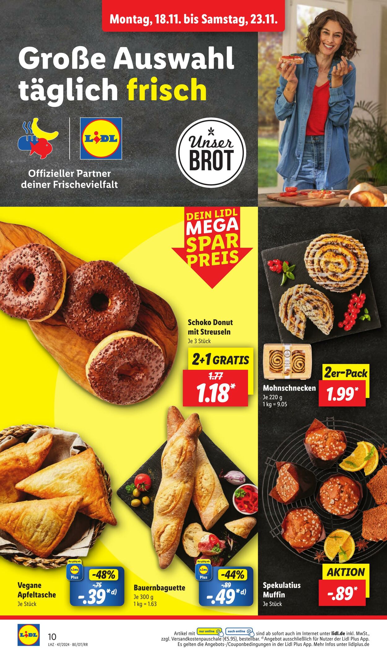 Prospekt Lidl 18.11.2024 - 23.11.2024