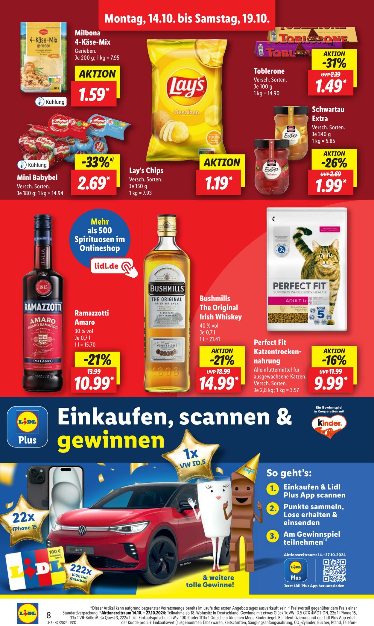 Prospekt Lidl 14.10.2024 - 19.10.2024