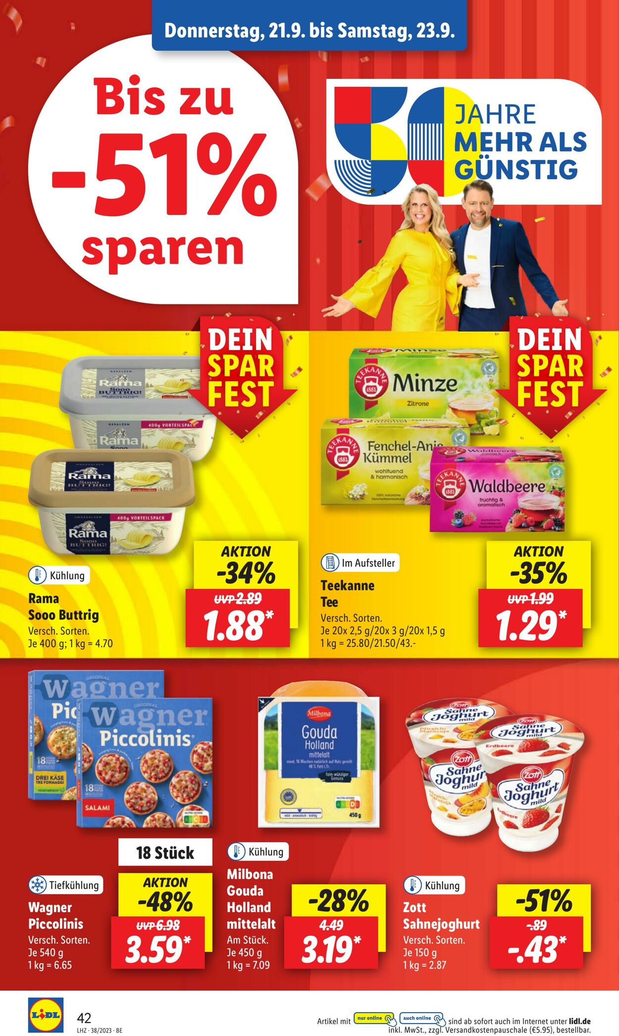 Prospekt Lidl 18.09.2023 - 23.09.2023