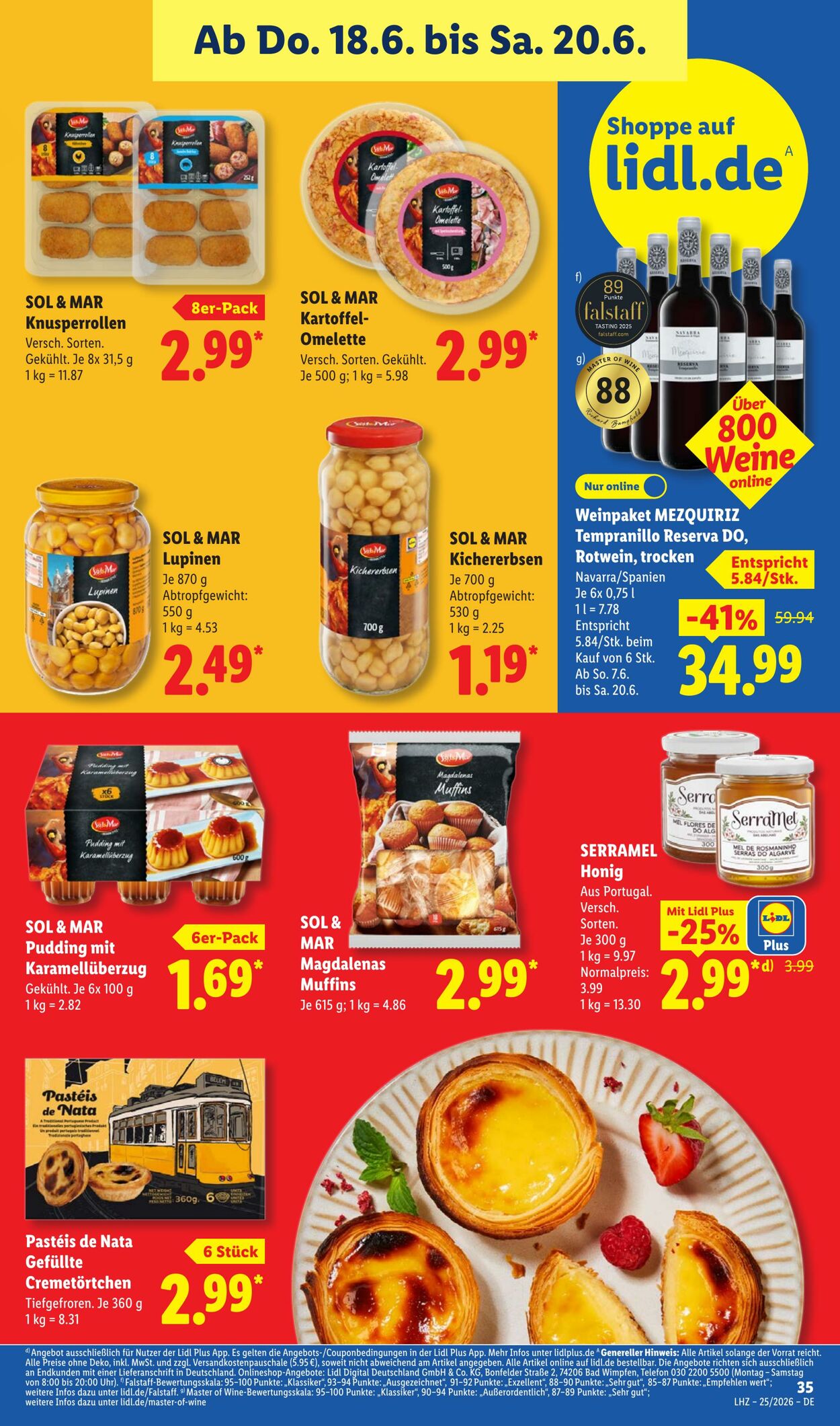 Prospekt Lidl 15.06.2026 - 20.06.2026
