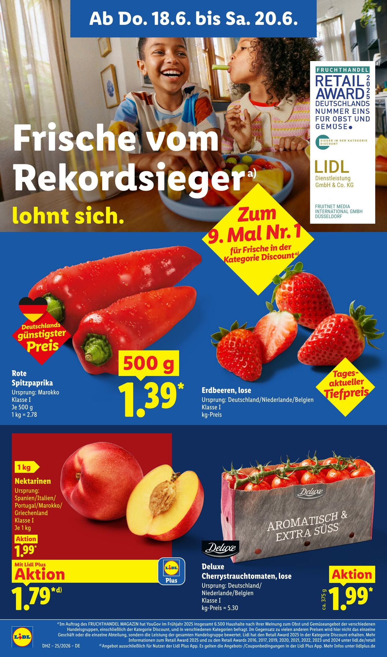 Prospekt Lidl 15.06.2026 - 20.06.2026