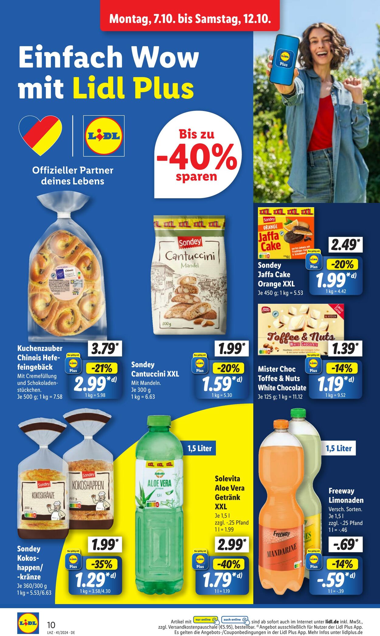 Prospekt Lidl 07.10.2024 - 12.10.2024