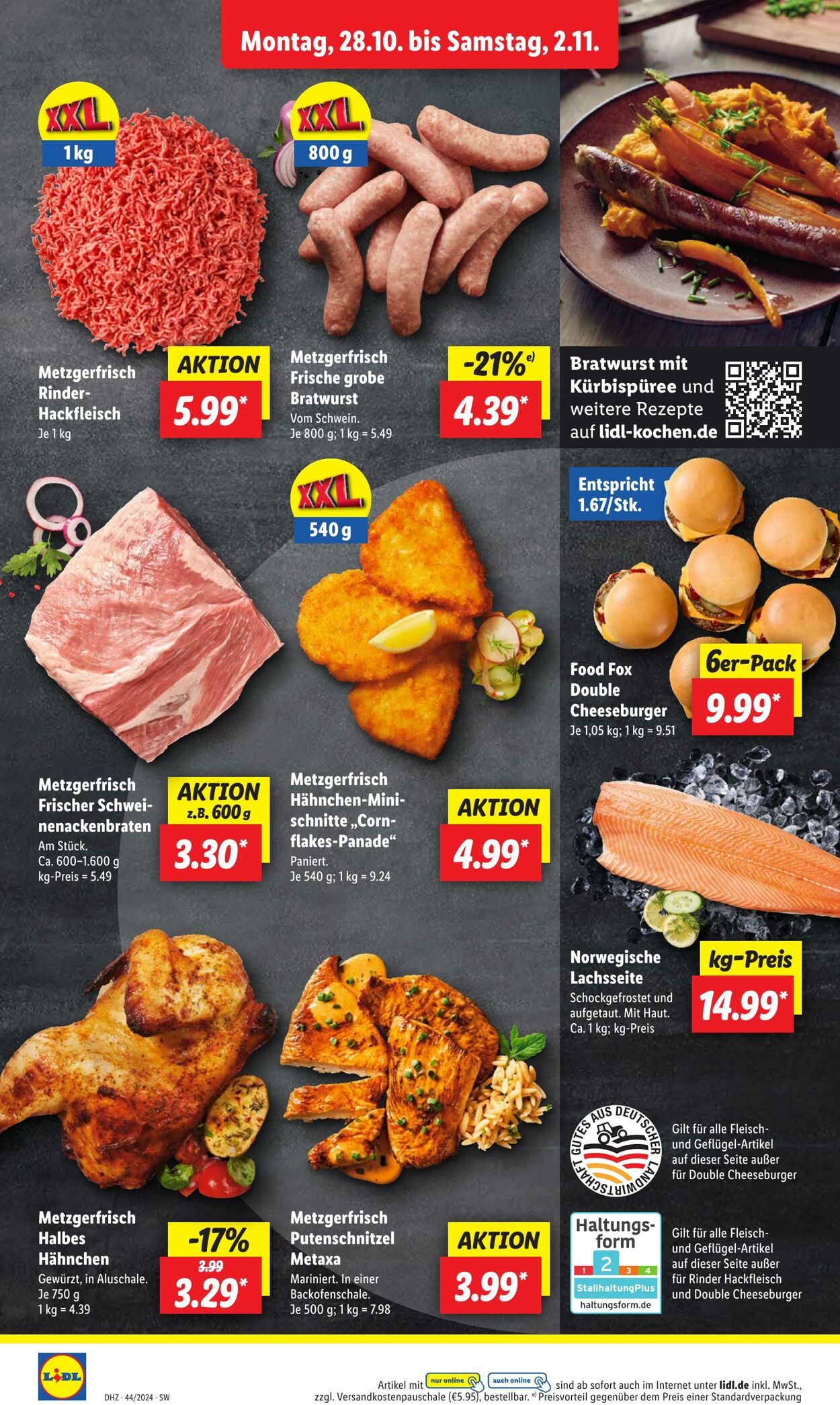 Prospekt Lidl 28.10.2024 - 02.11.2024