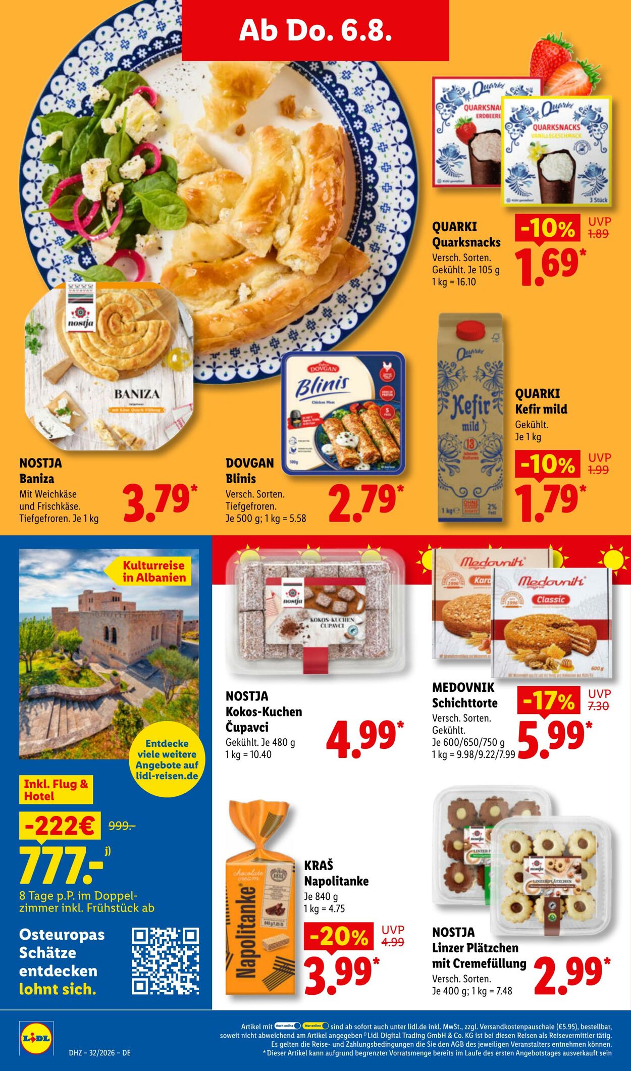 Prospekt Lidl 03.08.2026 - 08.08.2026