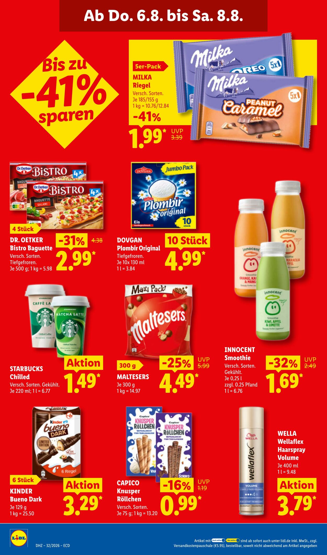 Prospekt Lidl 03.08.2026 - 08.08.2026