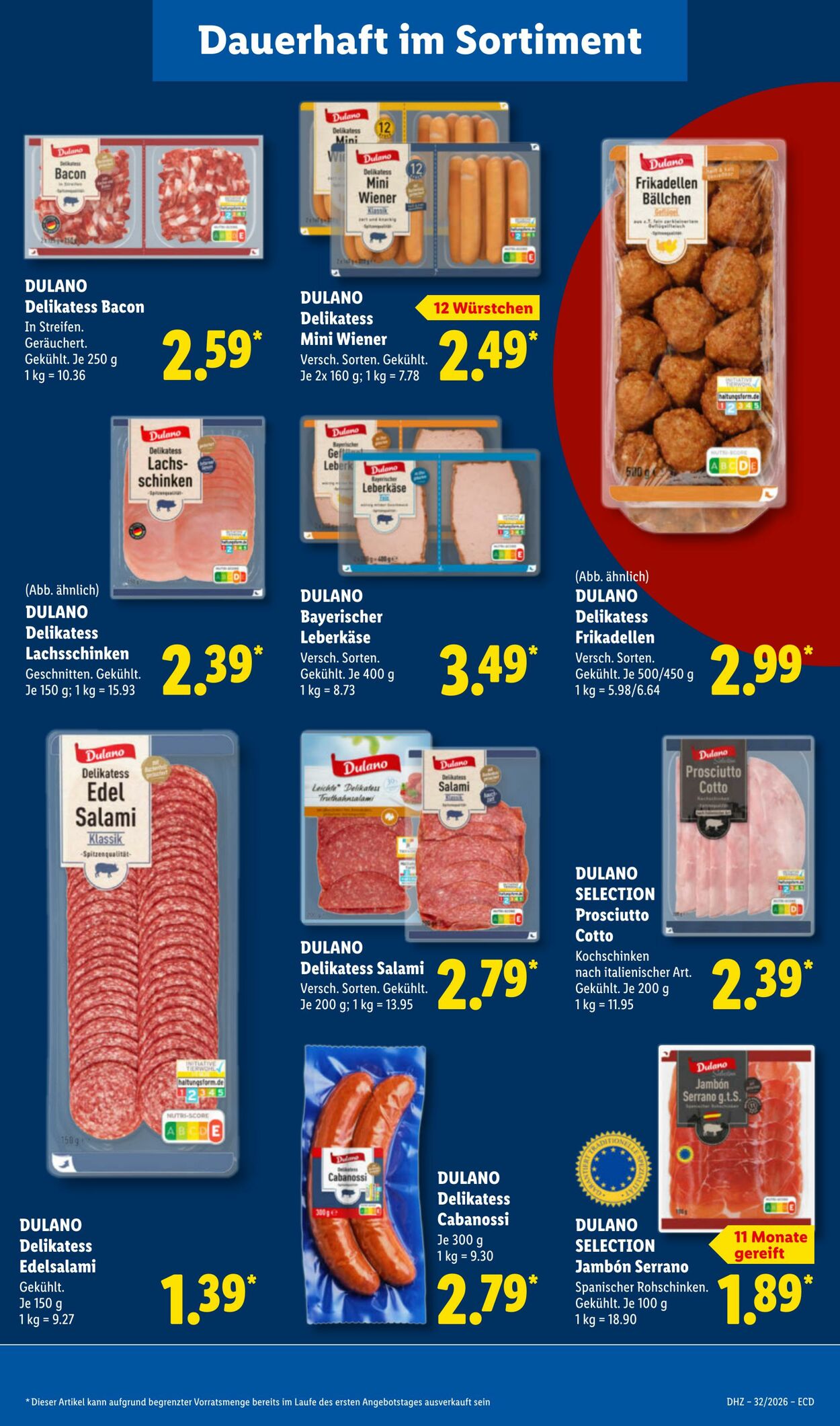 Prospekt Lidl 03.08.2026 - 08.08.2026