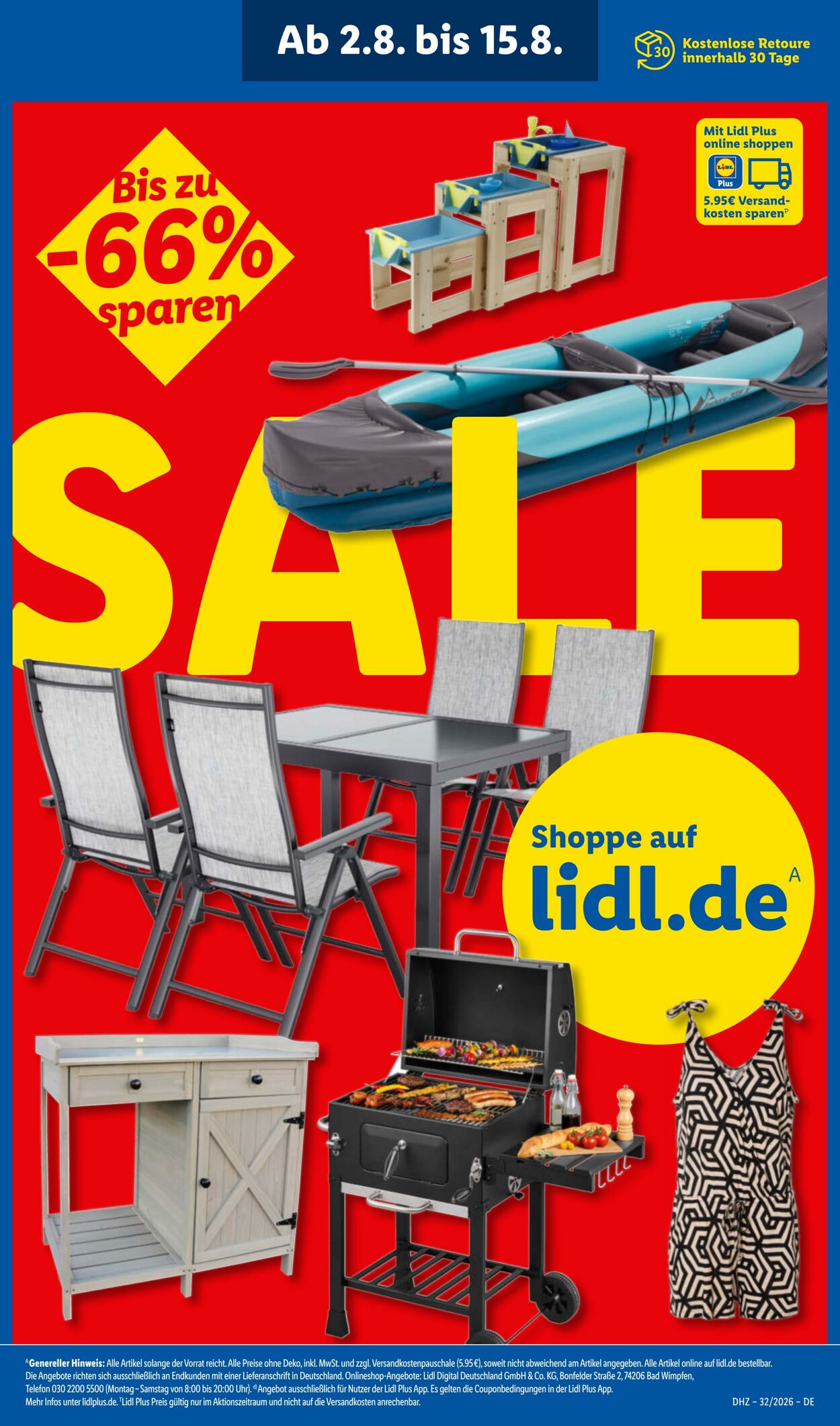 Prospekt Lidl 03.08.2026 - 08.08.2026
