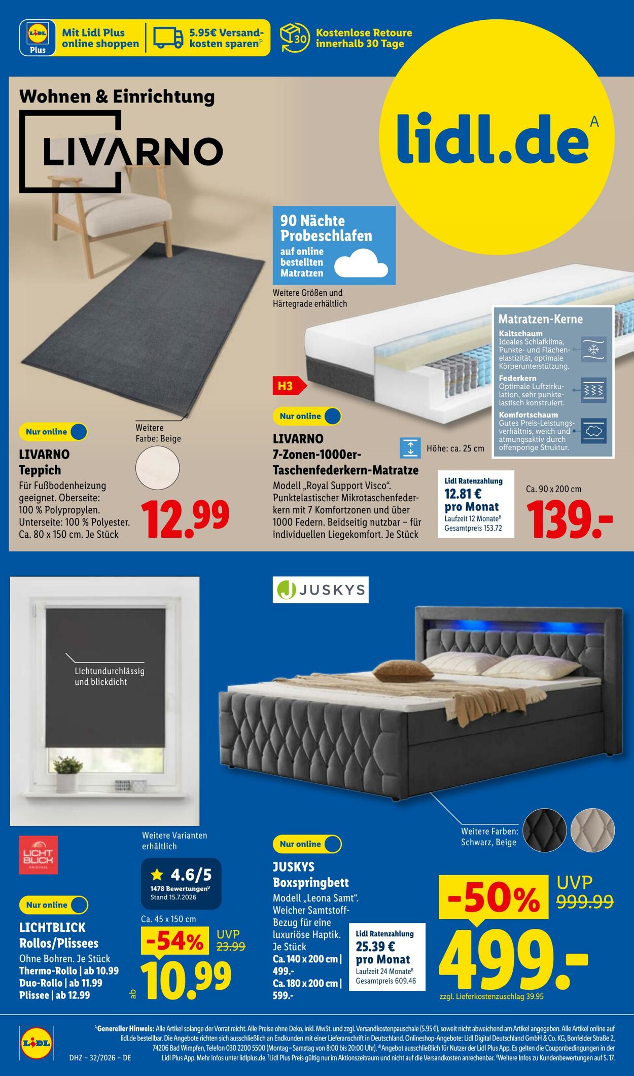 Prospekt Lidl 03.08.2026 - 08.08.2026