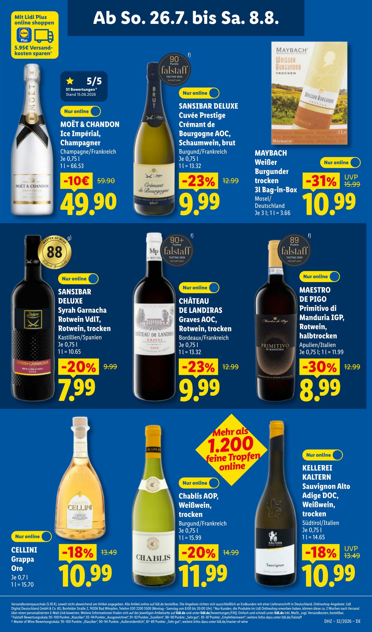Prospekt Lidl 03.08.2026 - 08.08.2026