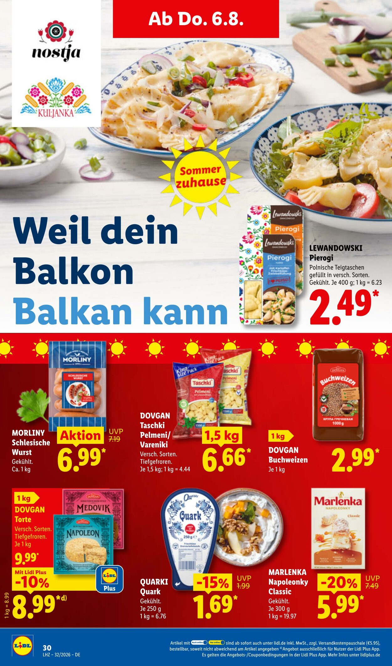 Prospekt Lidl 03.08.2026 - 08.08.2026
