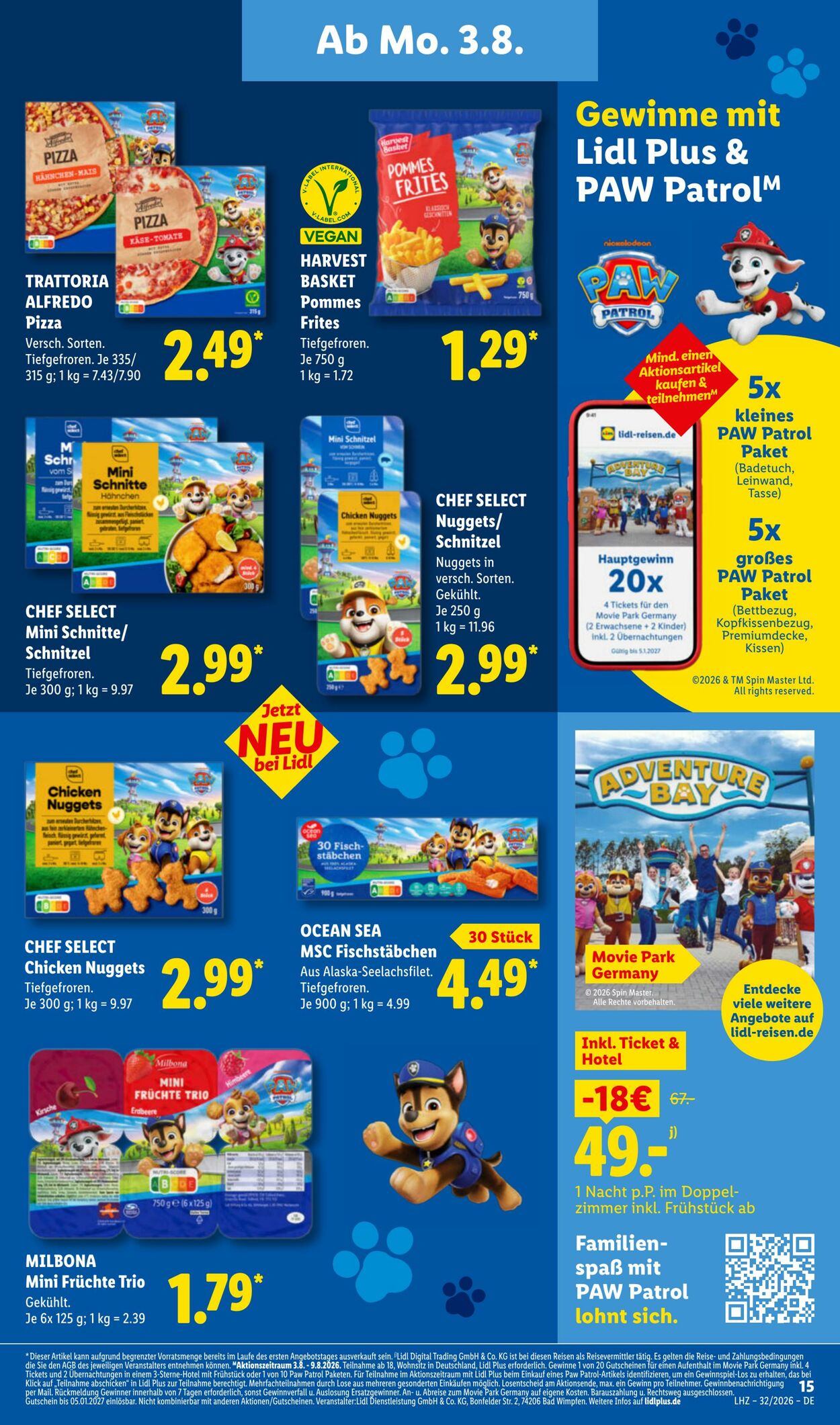 Prospekt Lidl 03.08.2026 - 08.08.2026