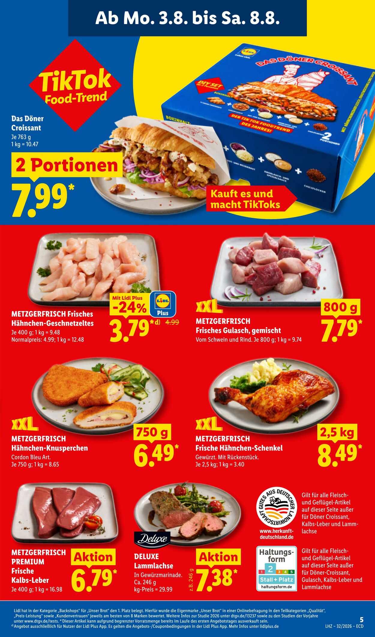 Prospekt Lidl 03.08.2026 - 08.08.2026