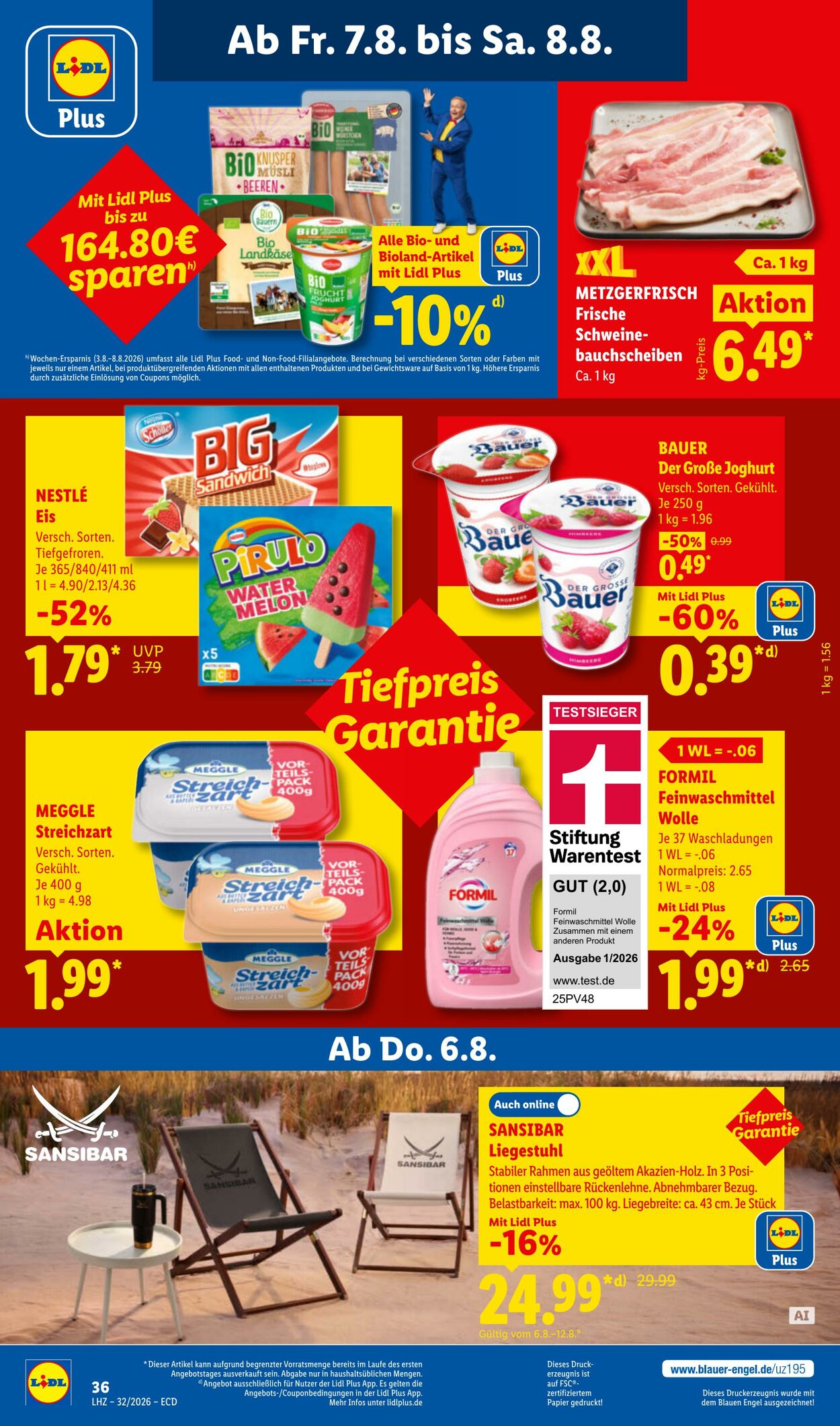 Prospekt Lidl 03.08.2026 - 08.08.2026