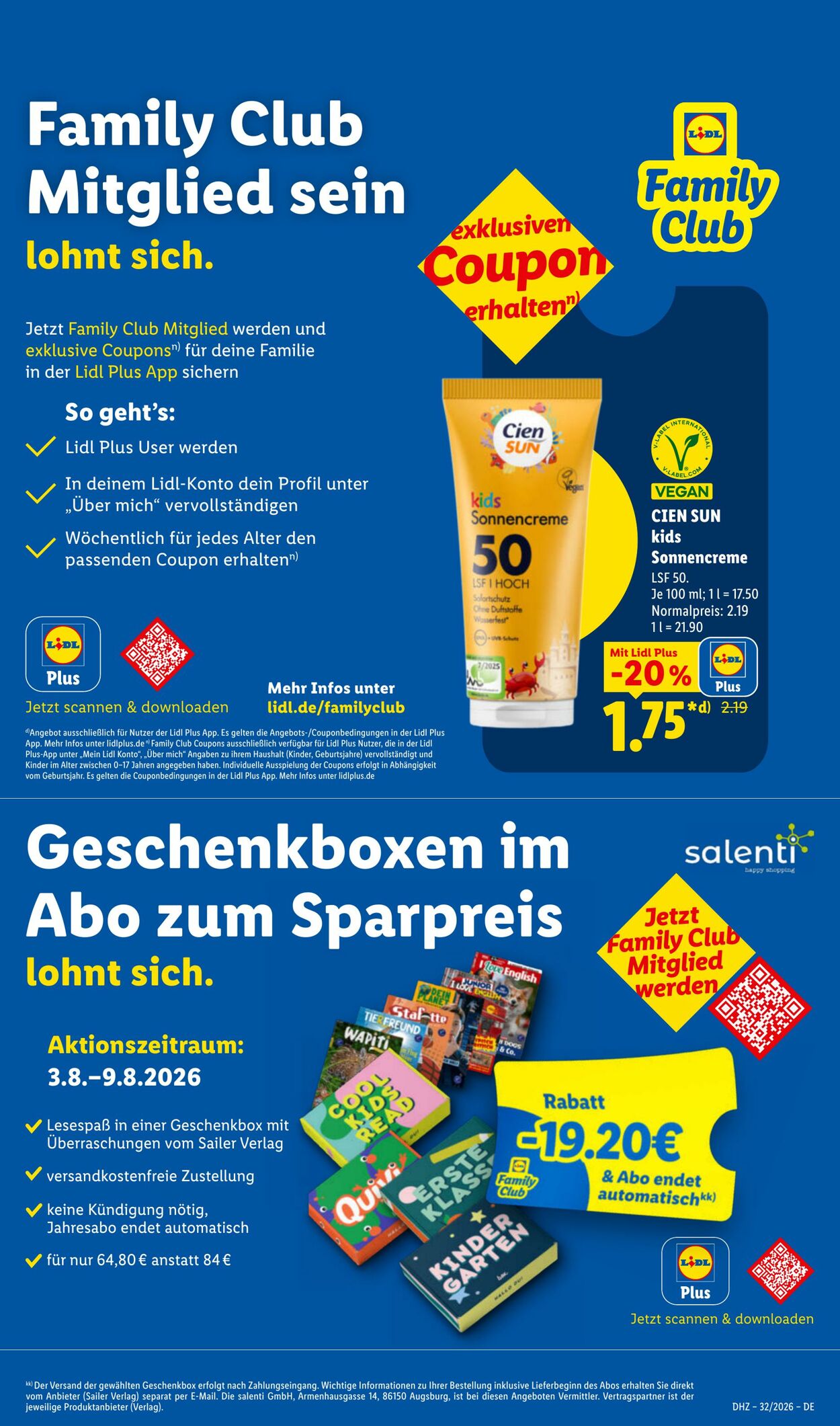 Prospekt Lidl 03.08.2026 - 08.08.2026