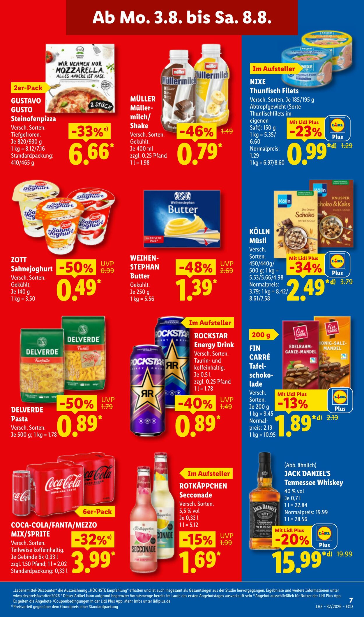 Prospekt Lidl 03.08.2026 - 08.08.2026