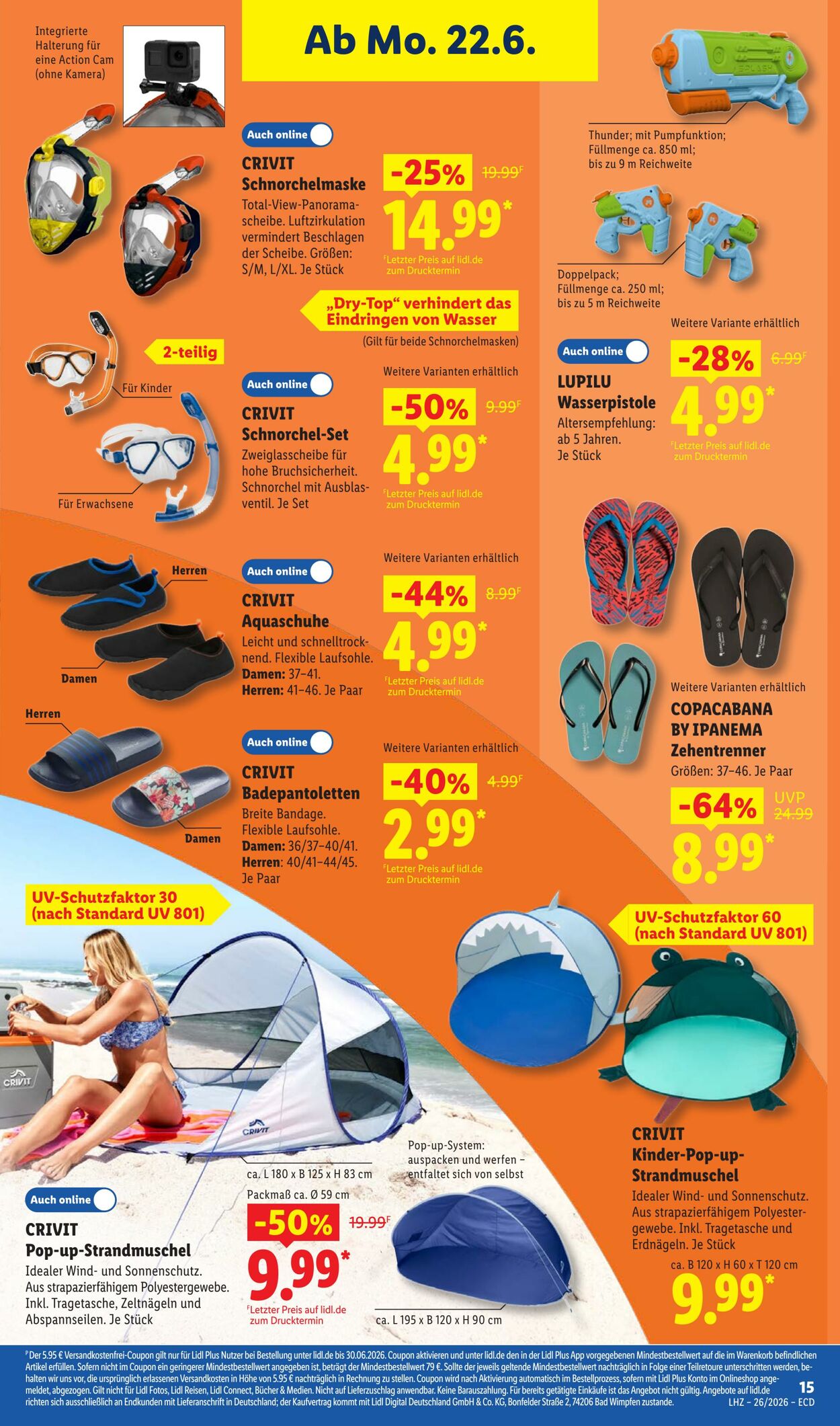 Prospekt Lidl 22.06.2026 - 27.06.2026