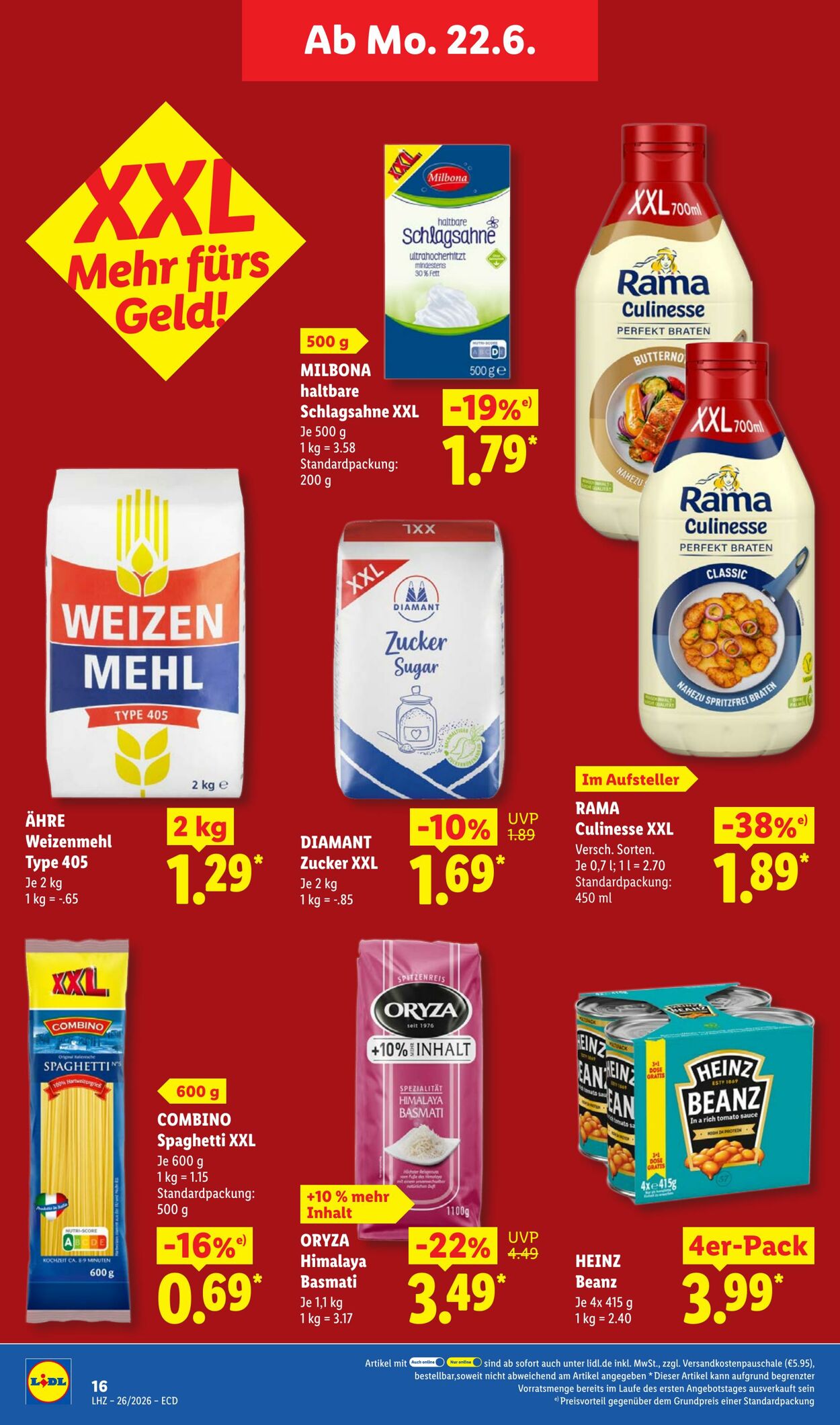 Prospekt Lidl 22.06.2026 - 27.06.2026