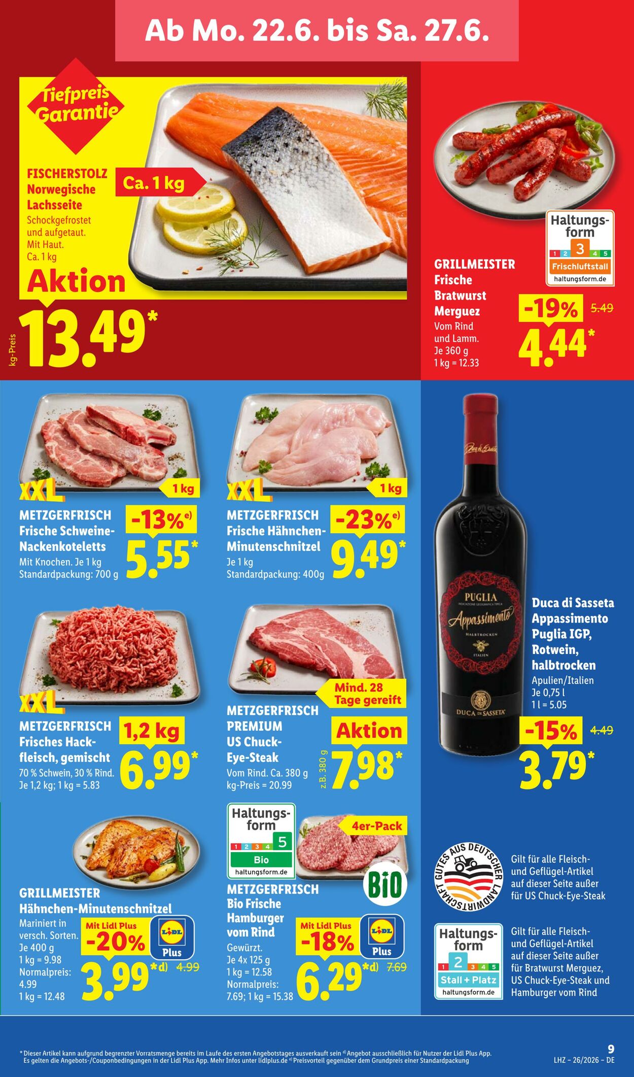 Prospekt Lidl 22.06.2026 - 27.06.2026