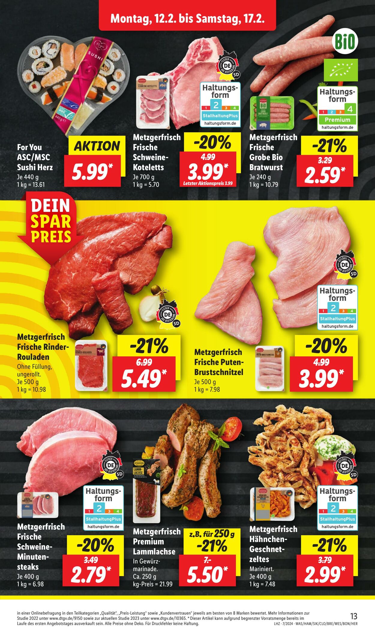 Prospekt Lidl 12.02.2024 - 17.02.2024