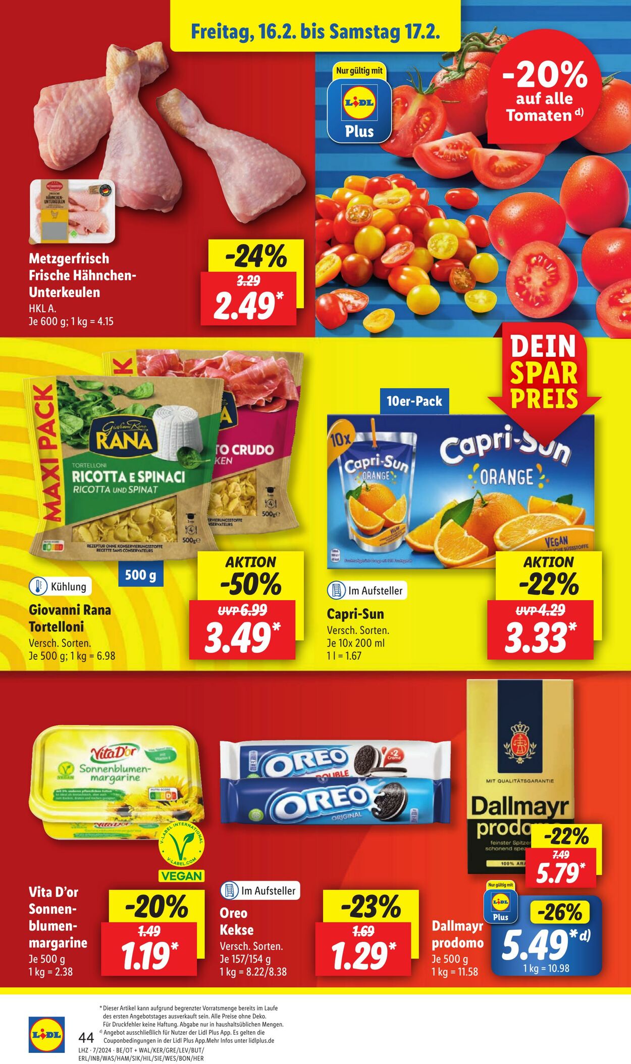 Prospekt Lidl 12.02.2024 - 17.02.2024