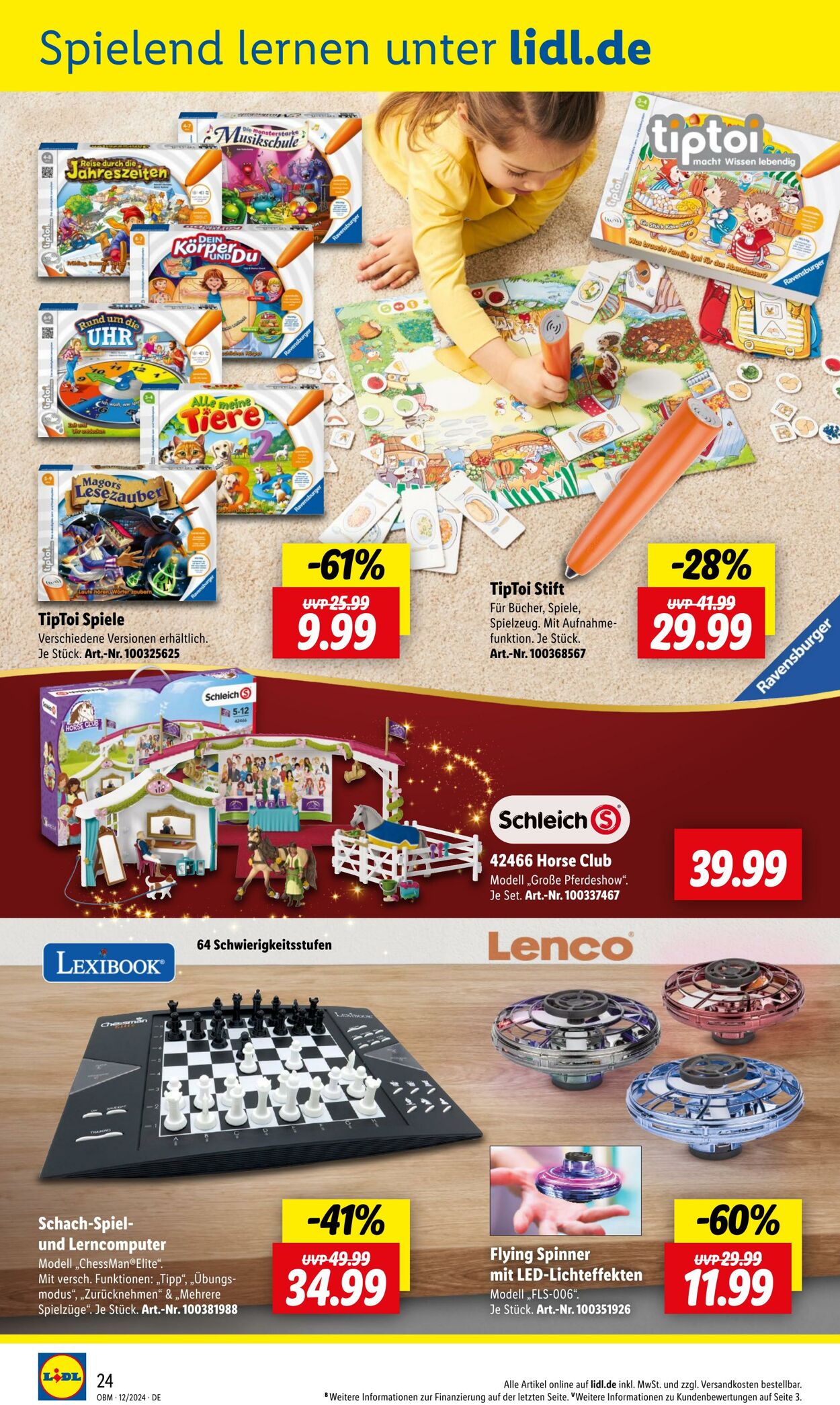 Prospekt Lidl 01.12.2024 - 31.12.2024