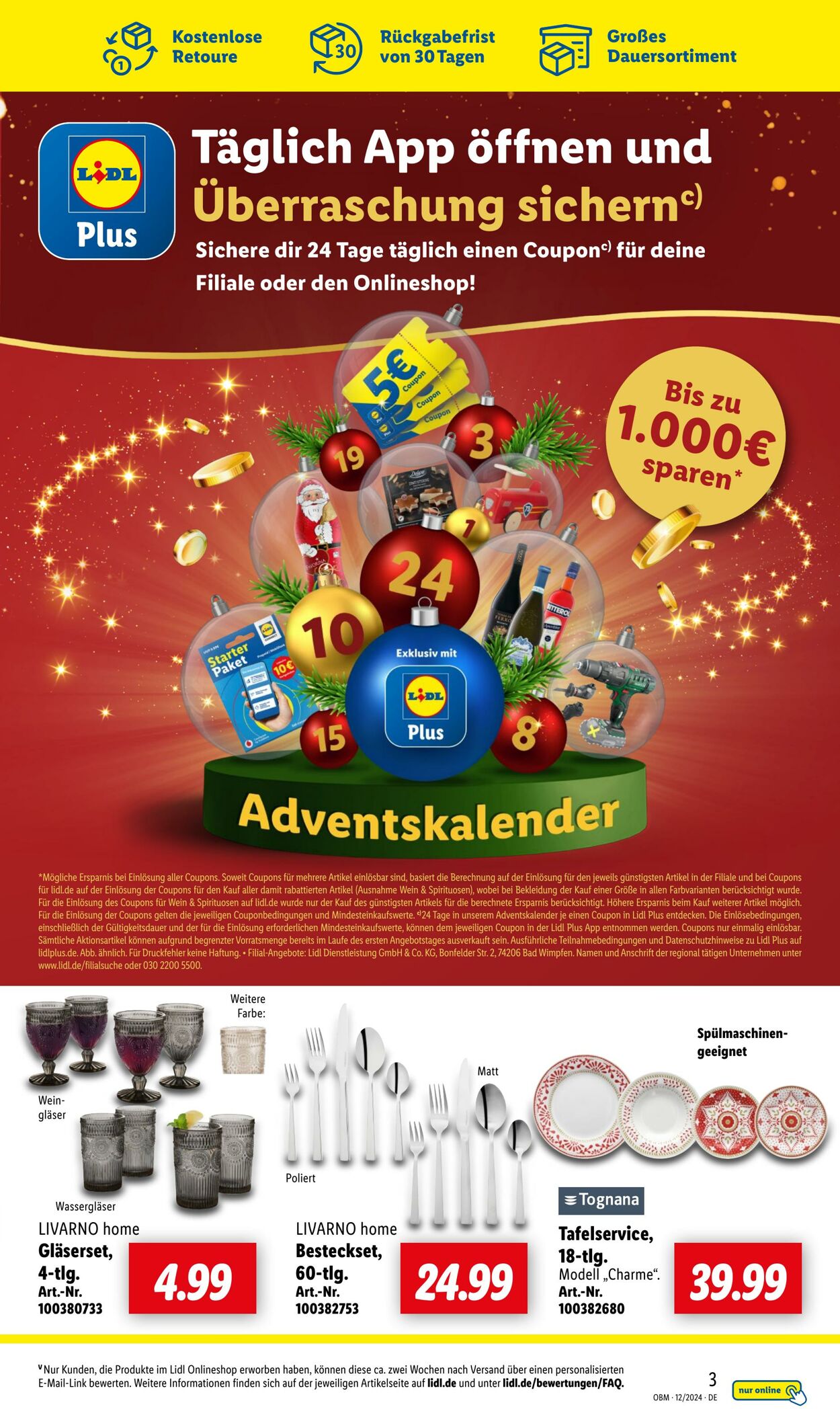 Prospekt Lidl 01.12.2024 - 31.12.2024